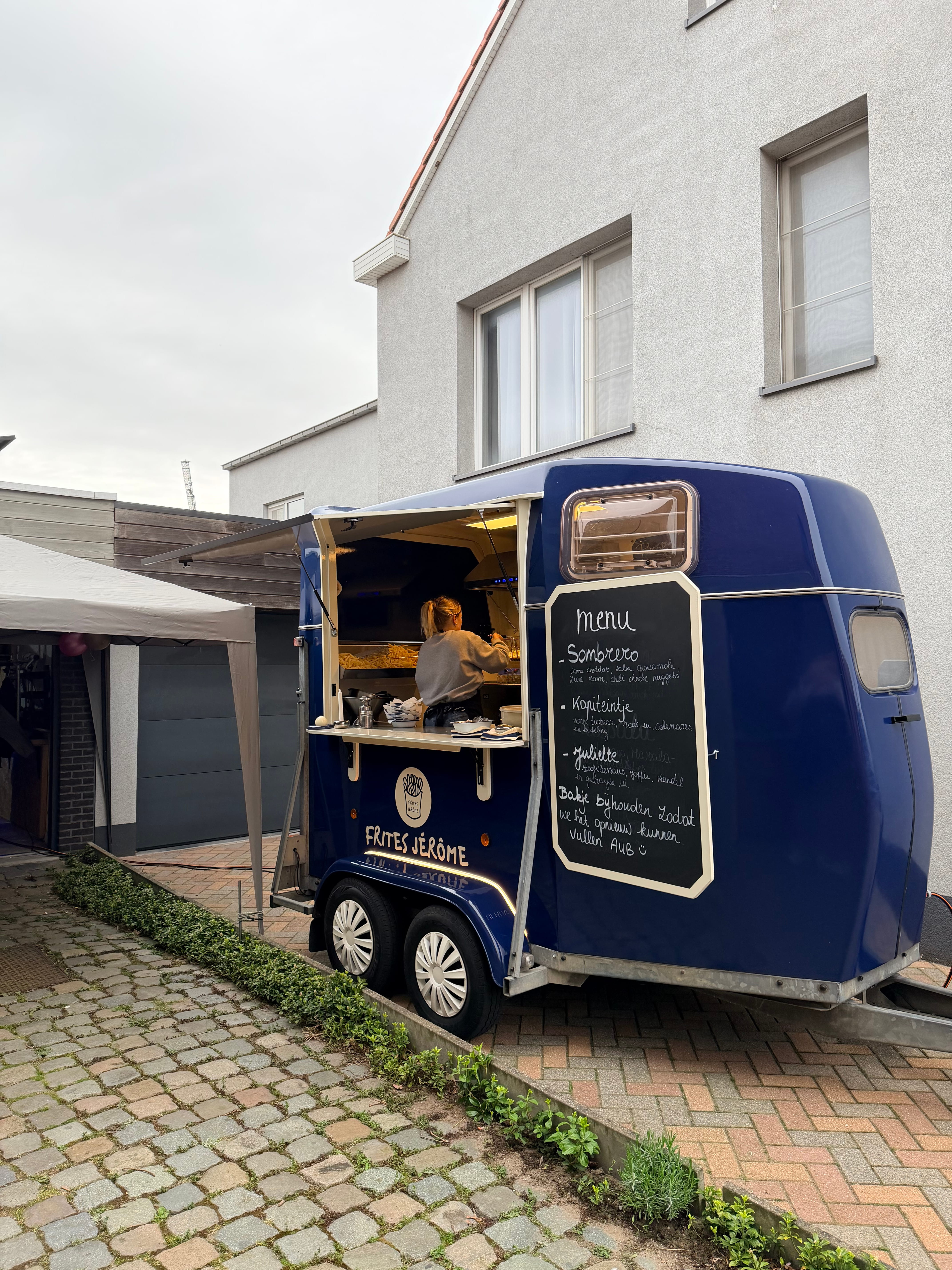 Frites Jérôme op locatie
